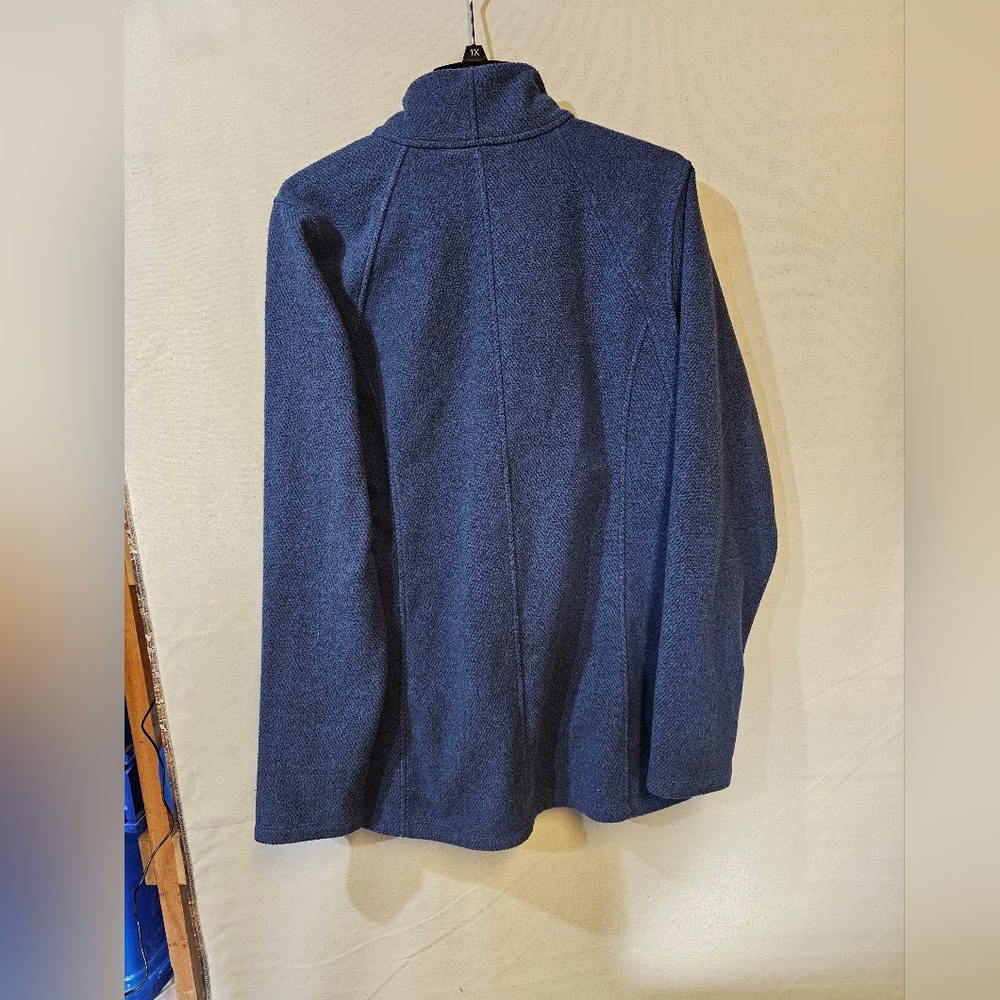 Athleta Blue Full-Zip Jacket - image 2